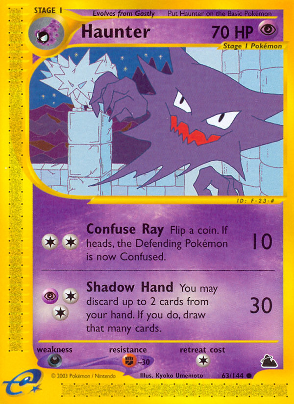 Haunter (63/144) [Skyridge] | The Time Vault CA