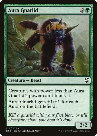 Aura Gnarlid [Commander 2018] | The Time Vault CA