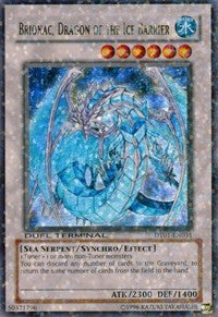 Brionac, Dragon of the Ice Barrier [DT01-EN031] Ultra Rare | The Time Vault CA