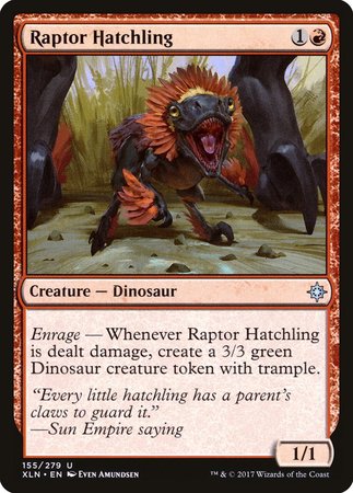 Raptor Hatchling [Ixalan] | The Time Vault CA