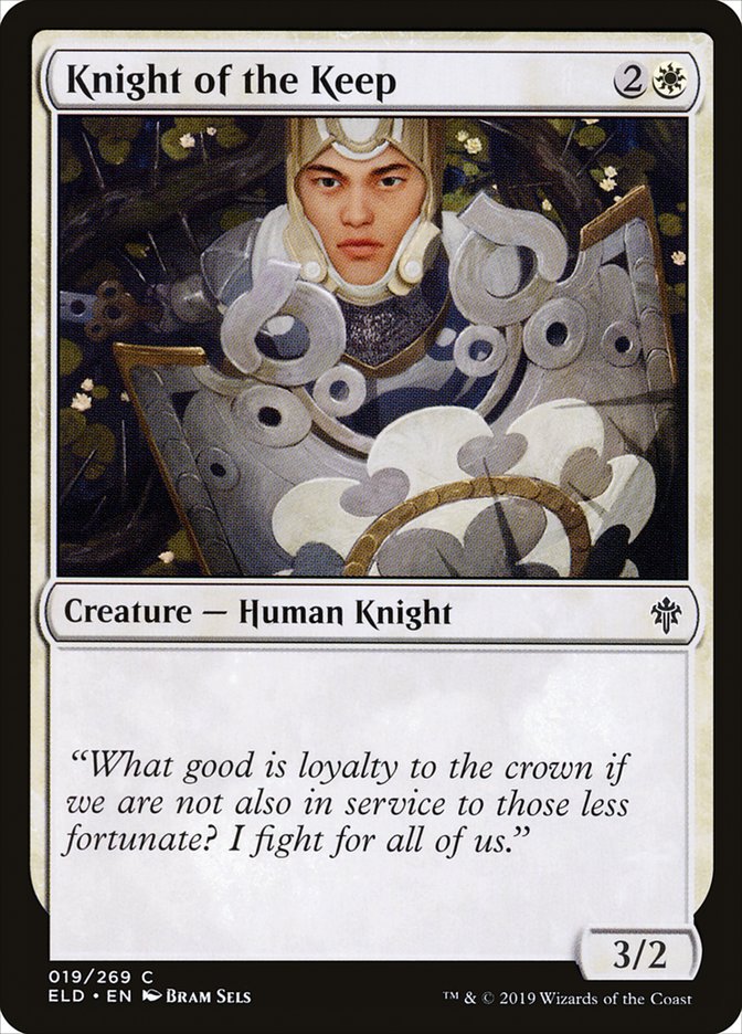 Knight of the Keep [Throne of Eldraine] | The Time Vault CA