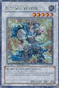 X-Saber Wayne [DT01-EN089] Ultra Rare | The Time Vault CA