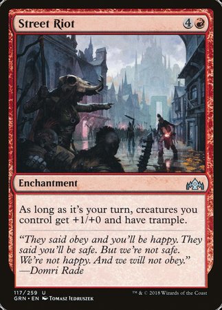 Street Riot [Guilds of Ravnica] | The Time Vault CA