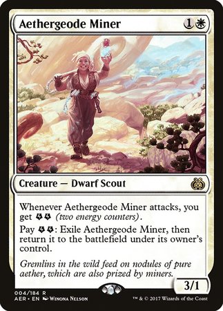 Aethergeode Miner [Aether Revolt] | The Time Vault CA