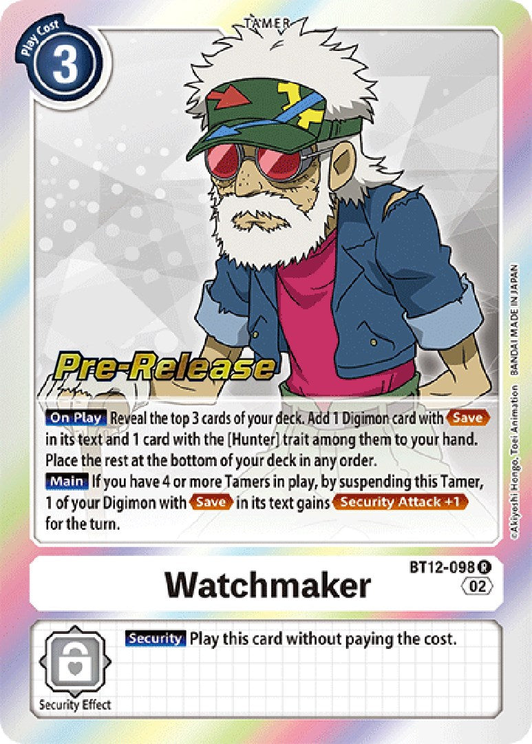 Watchmaker [BT12-098] [Across Time Pre-Release Cards] | The Time Vault CA