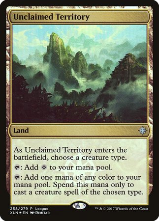 Unclaimed Territory [Ixalan Promos] | The Time Vault CA