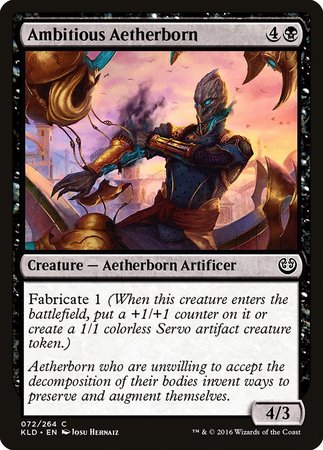 Ambitious Aetherborn [Kaladesh] | The Time Vault CA