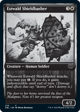 Estwald Shieldbasher [Innistrad: Double Feature] | The Time Vault CA