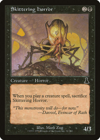 Skittering Horror [Urza's Destiny] | The Time Vault CA