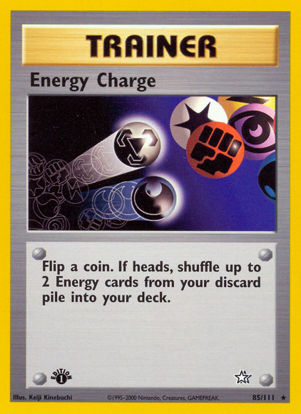 Energy Charge (85/111) [Neo Genesis 1st Edition] | The Time Vault CA