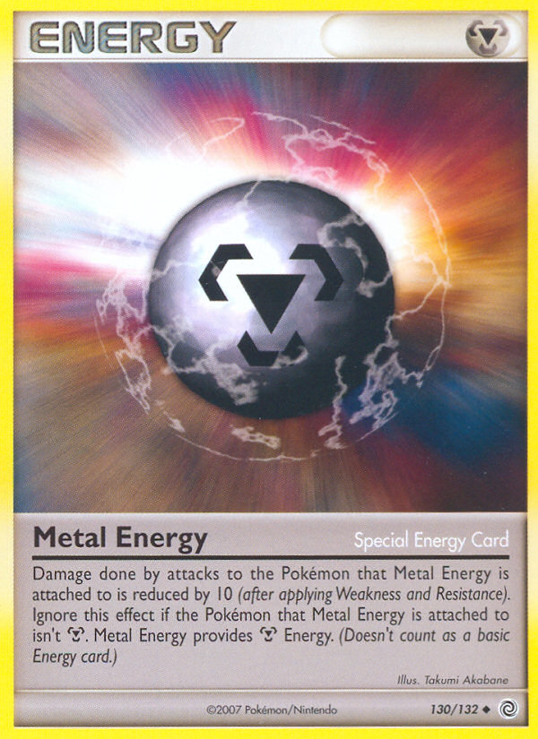 Metal Energy (130/132) [Diamond & Pearl: Secret Wonders] | The Time Vault CA