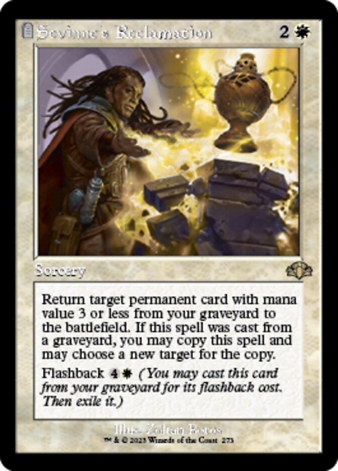 Sevinne's Reclamation (Retro) [Dominaria Remastered] | The Time Vault CA