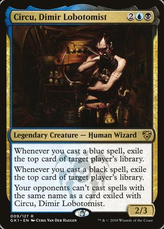 Circu, Dimir Lobotomist [GRN Guild Kit] | The Time Vault CA