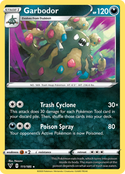 Garbodor (111/185) [Sword & Shield: Vivid Voltage] | The Time Vault CA