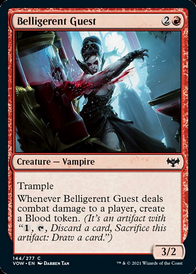 Belligerent Guest [Innistrad: Crimson Vow] | The Time Vault CA