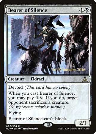 Bearer of Silence [Oath of the Gatewatch Promos] | The Time Vault CA