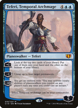 Teferi, Temporal Archmage [Commander 2014] | The Time Vault CA