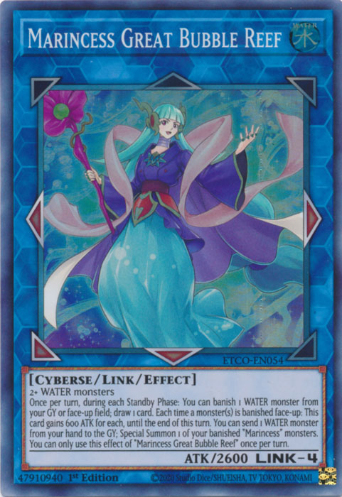 Marincess Great Bubble Reef [ETCO-EN054] Super Rare | The Time Vault CA