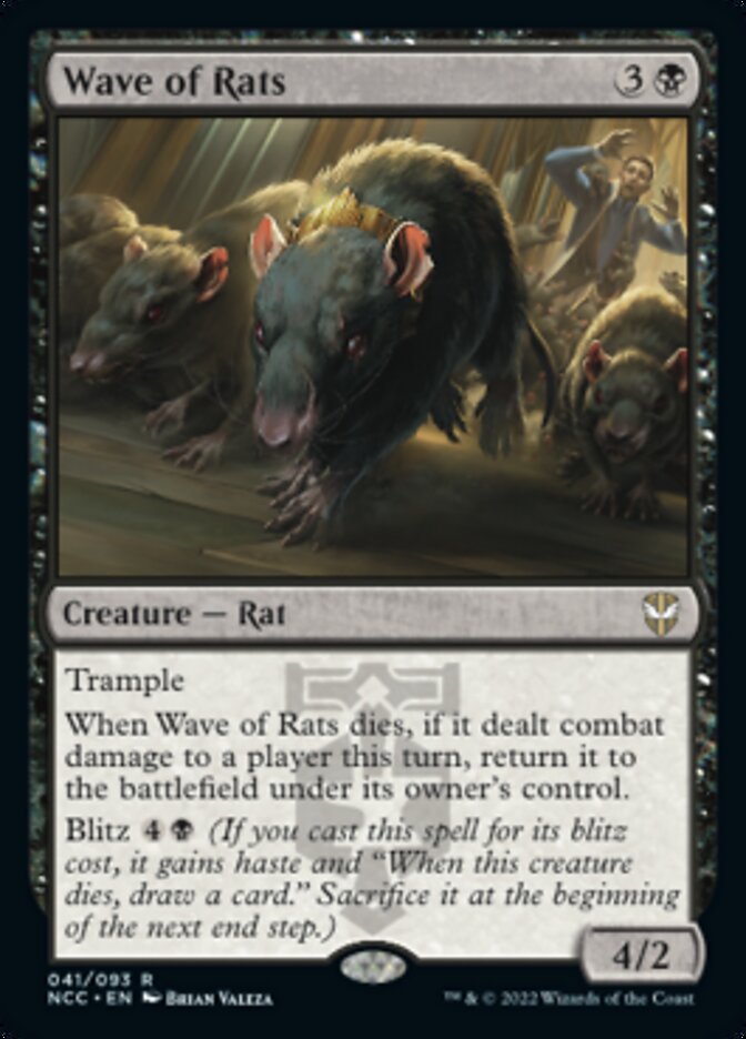 Wave of Rats [Streets of New Capenna Commander] | The Time Vault CA
