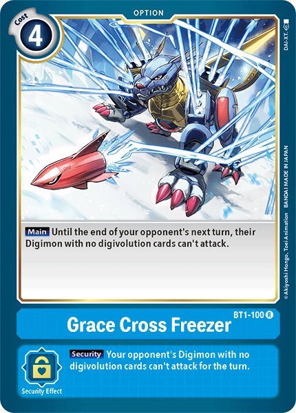 Grace Cross Freezer [BT1-100] [Release Special Booster Ver.1.5] | The Time Vault CA
