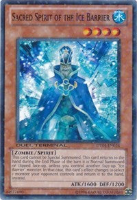 Sacred Spirit of the Ice Barrier [DT04-EN034] Common | The Time Vault CA