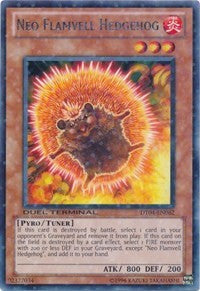 Neo Flamvell Hedgehog [DT04-EN062] Rare | The Time Vault CA