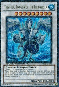 Trishula, Dragon of the Ice Barrier [DT04-EN092] Ultra Rare | The Time Vault CA