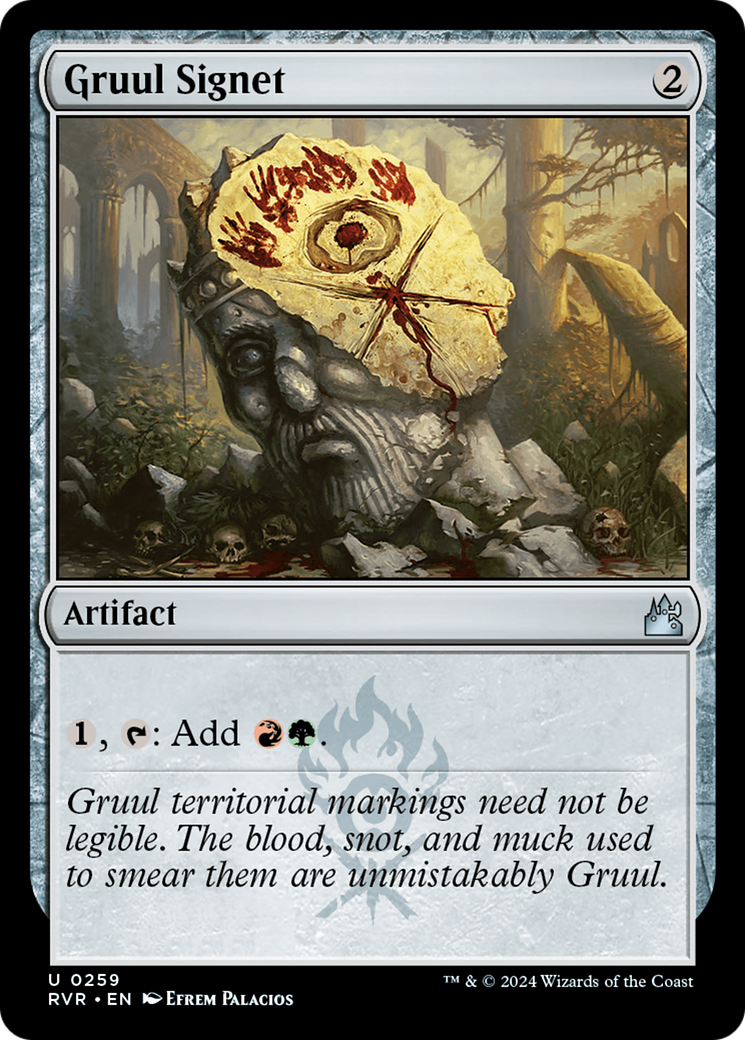 Gruul Signet [Ravnica Remastered] | The Time Vault CA