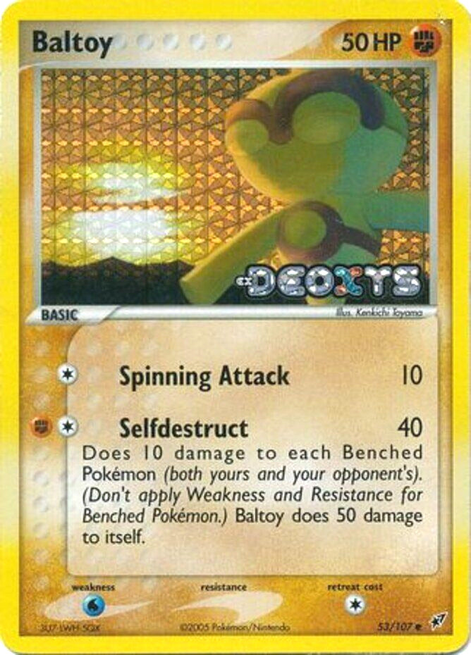 Baltoy (53/107) (Stamped) [EX: Deoxys] | The Time Vault CA