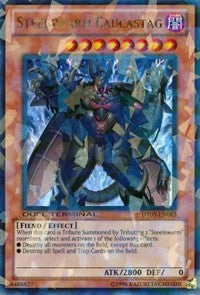 Steelswarm Caucastag [DT05-EN083] Ultra Rare | The Time Vault CA