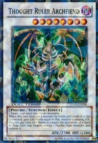 Thought Ruler Archfiend [DT05-EN088] Super Rare | The Time Vault CA