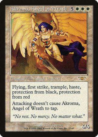 Akroma, Angel of Wrath [Legions] | The Time Vault CA
