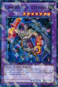 Gem-Knight Citrine [DT06-EN035] Super Rare | The Time Vault CA