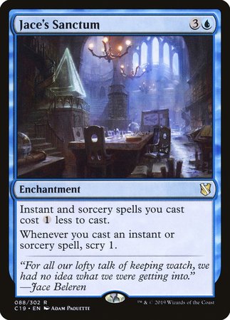 Jace's Sanctum [Commander 2019] | The Time Vault CA