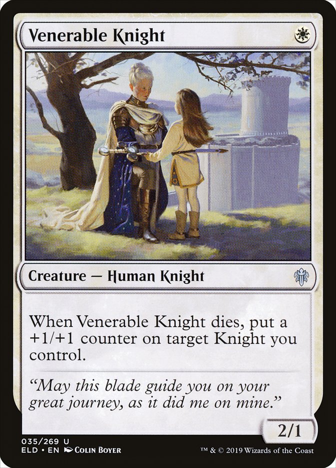 Venerable Knight [Throne of Eldraine] | The Time Vault CA