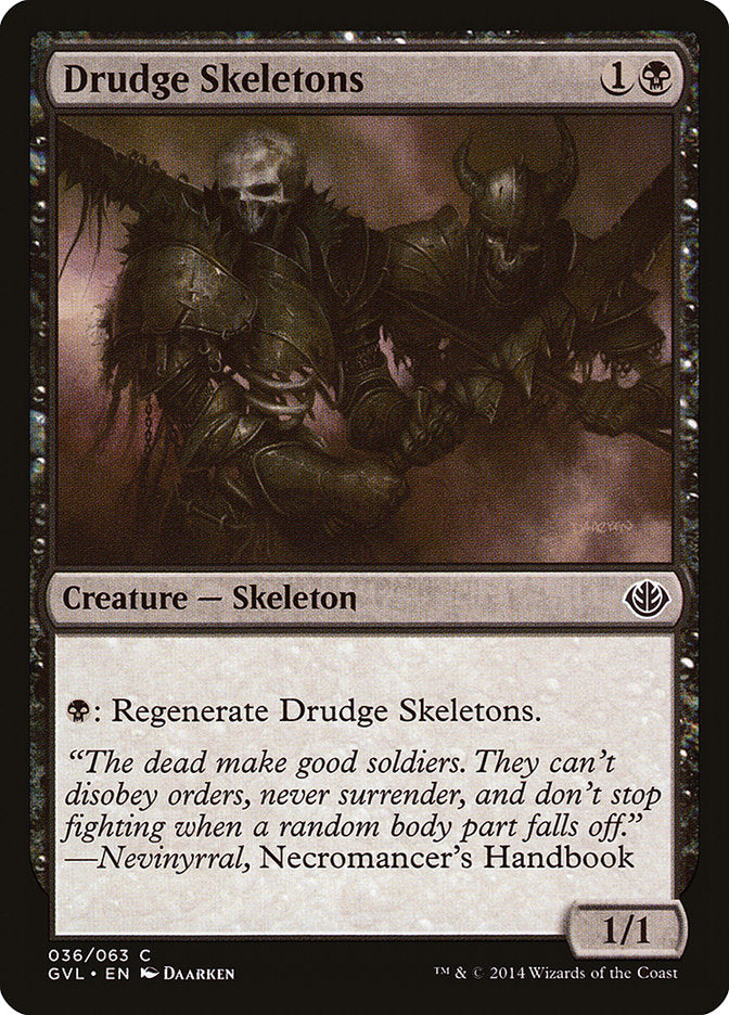 Drudge Skeletons (Garruk vs. Liliana) [Duel Decks Anthology] | The Time Vault CA