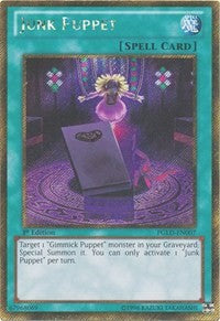 Junk Puppet [PGLD-EN007] Gold Secret Rare | The Time Vault CA