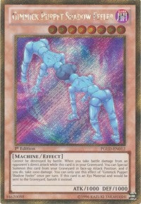 Gimmick Puppet Shadow Feeler [PGLD-EN012] Gold Secret Rare | The Time Vault CA