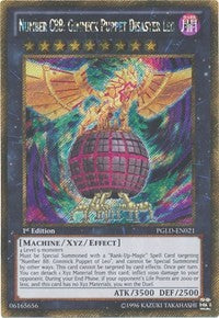 Number C88: Gimmick Puppet Disaster Leo [PGLD-EN021] Gold Secret Rare | The Time Vault CA