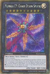 Number C9: Chaos Dyson Sphere [PGLD-EN022] Gold Secret Rare | The Time Vault CA