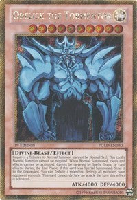 Obelisk the Tormentor [PGLD-EN030] Gold Secret Rare | The Time Vault CA