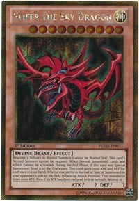 Slifer the Sky Dragon [PGLD-EN032] Gold Secret Rare | The Time Vault CA