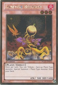 Lonefire Blossom [PGLD-EN034] Gold Rare | The Time Vault CA