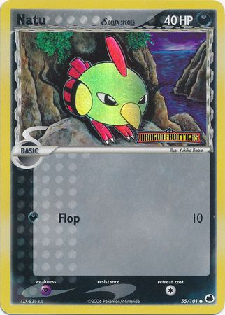 Natu (55/101) (Delta Species) (Stamped) [EX: Dragon Frontiers] | The Time Vault CA