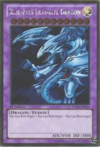 Blue-Eyes Ultimate Dragon [PGLD-EN055] Gold Rare | The Time Vault CA
