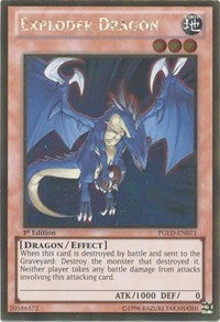 Exploder Dragon [PGLD-EN071] Gold Rare | The Time Vault CA