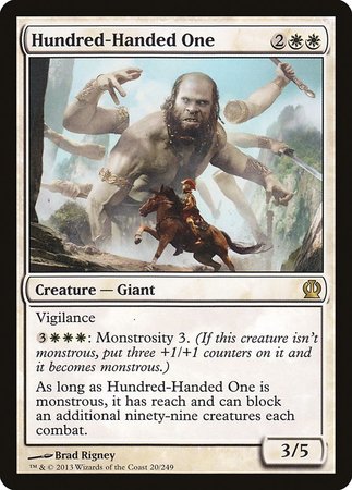 Hundred-Handed One [Theros] | The Time Vault CA