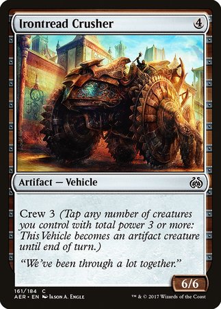 Irontread Crusher [Aether Revolt] | The Time Vault CA