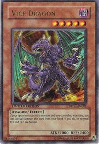 Vice Dragon (Promo) [DDY1-EN001] Ultra Rare | The Time Vault CA