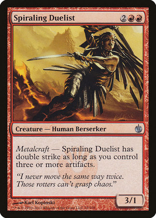 Spiraling Duelist [Mirrodin Besieged] | The Time Vault CA